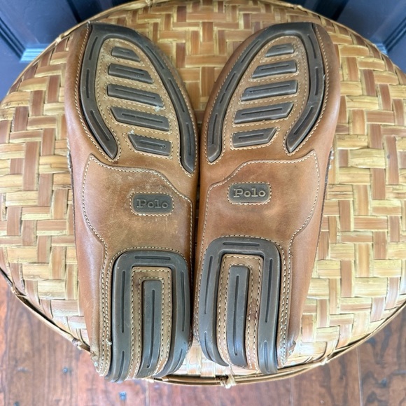 Polo by Ralph Lauren Brown Woodley Driving Loafers Size 9.5 D - Picture 8 of 8